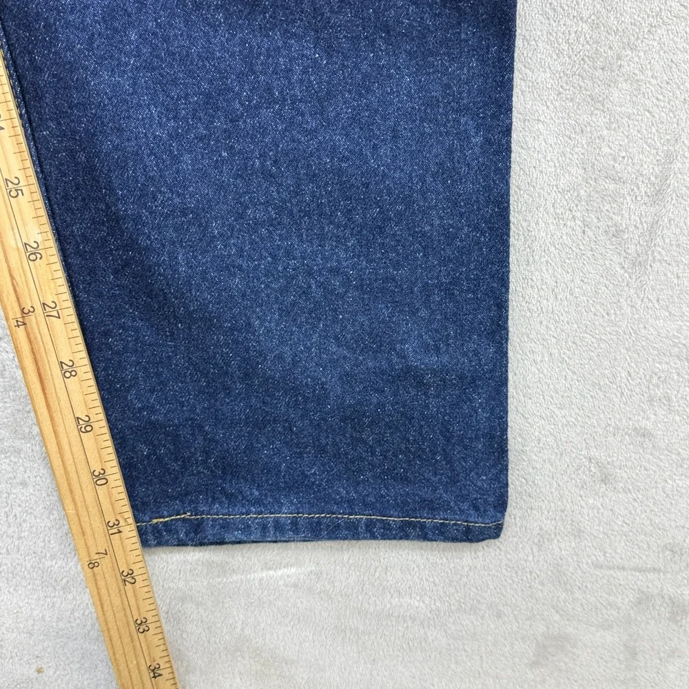 Vintage Lee Regular Fit Jeans Mens 36x32 Blue Straight Leg Denim Made in USA